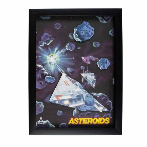 ThumbsUp! - Official Atari Wall Art: Asteroids Collection - Εντυπωσιακό ρετρό διακοσμητικό τοίχου