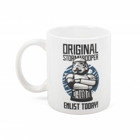 ThumbsUp! - Original Stormtrooper Mug Enlist Today - Λευκή κεραμική κούπα 300 ml