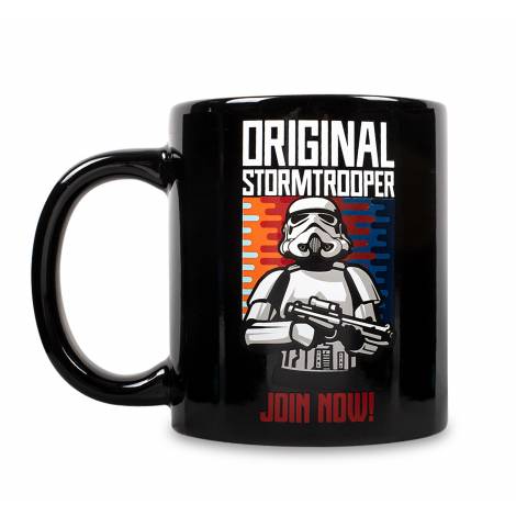 ThumbsUp! - Original Stormtrooper Mug Join Now - Μαύρη κεραμική κούπα 300 ml