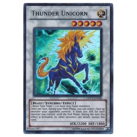 Thunder Unicorn - DREV-EN040 - Ultra Rare Unlimited