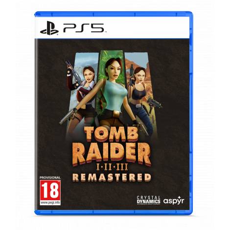 Tomb Raider I-III Remastered Starring Lara Croft (Playstation 5)