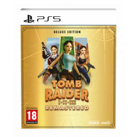 Tomb Raider I-III Remastered Starring Lara Croft Deluxe Edition (Playstation 5)