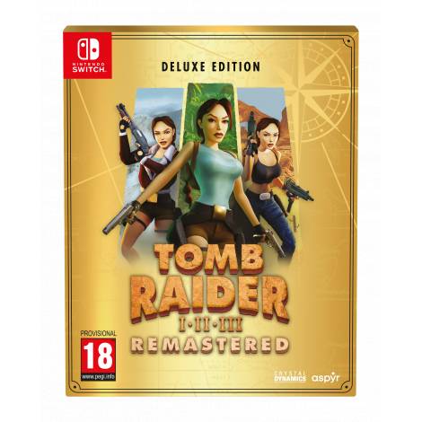 Tomb Raider I-III Remastered Starring Lara Croft Deluxe Edition (Nintendo Switch)