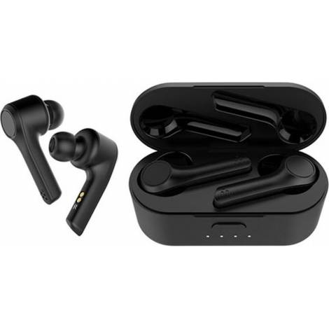 Toshiba Airpro In-ear Bluetooth Handsfree Ακουστικά με Θήκη Φόρτισης Μαύρα
