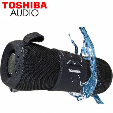 TOSHIBA AUDIO BLUETOOTH PORTABLE SPEAKER BLACK