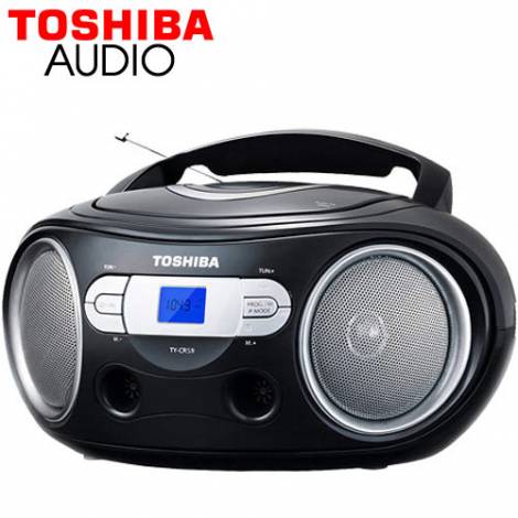 TOSHIBA AUDIO PORTABLE CD BOOMBOX BLACK (TY-CRS9-BLK)