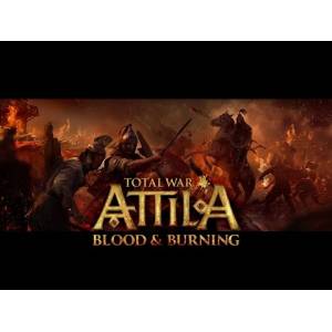 Total War Attila Blood and Burning DLC - Steam CD Key (Κωδικός μόνο) (PC)