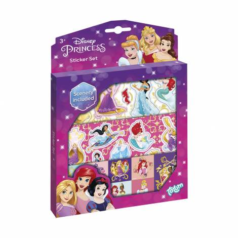 Totum Disn Princ Stickerset (TT044142)