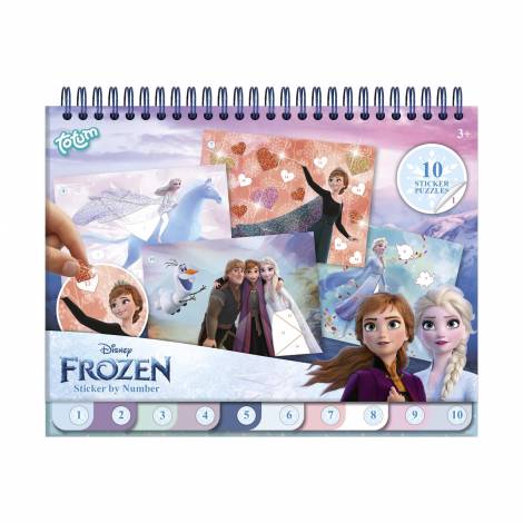 Totum Disney: Frozen - Sticker By Number Pad (TT681576)