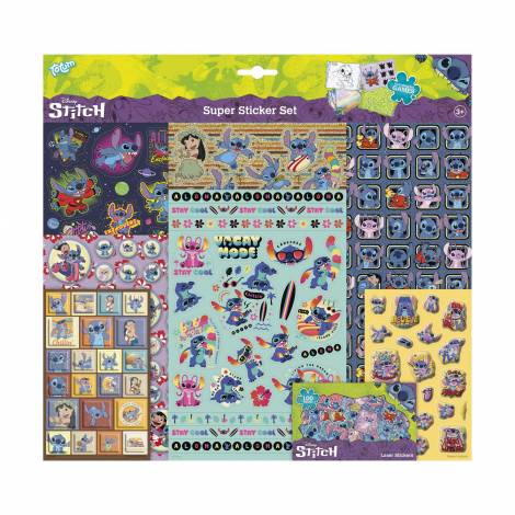 Totum Disney: Stitch - Super Sticker Set (TT700062)