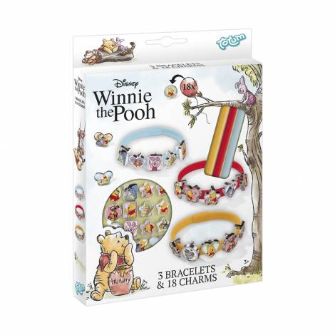 Totum Disney: Winnie The Pooh - 3 Bracelets & 18 Charms (TT690202)