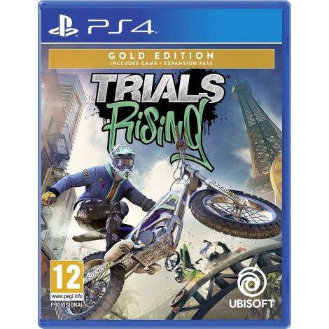 Trials Rising (Gold Edition) (PS4) (55+ Additional Tracks & Sticker Artbook)