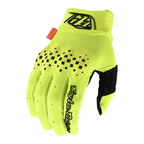 Troy Lee Designs Γάντια Gambit με D3O® προστασία Flo Yellow Κίτρινο (415785076) 2XL