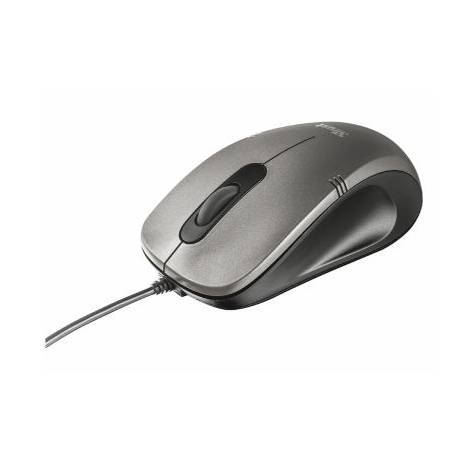 TRUST IVERO - Compact Mouse - Μαύρο/Γκρι