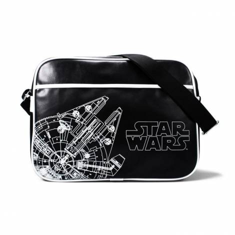 Τσάντα Ώμου Δερματίνη STAR WARS Millenium Falcon