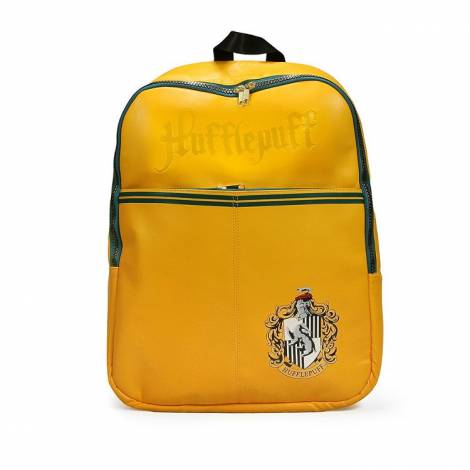 Τσάντα Πλάτης Δερματίνη HARRY POTTER Hufflepuff 10~14 λίτρα Δερματίνη / PU Κίτρινο Με Φερμουάρ 3 Στην Εκδρομή