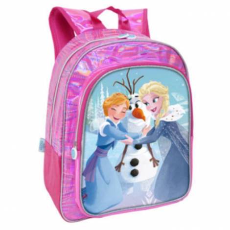ERIK Τσάντα Πλάτης Εφέ 5D με Τσέπη Μεγάλη DISNEY Frozen 10~14 λίτρα