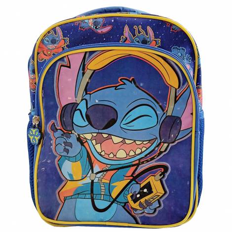 Τσάντα Πλάτης  Νηπίου Stitch με Μπροστινή Τσέπη 29cm Stitch