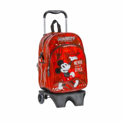 Τσάντα Πλάτης Τρόλεϊ DISNEY Mickey 90 Years 15~19 λίτρα Δερματίνη