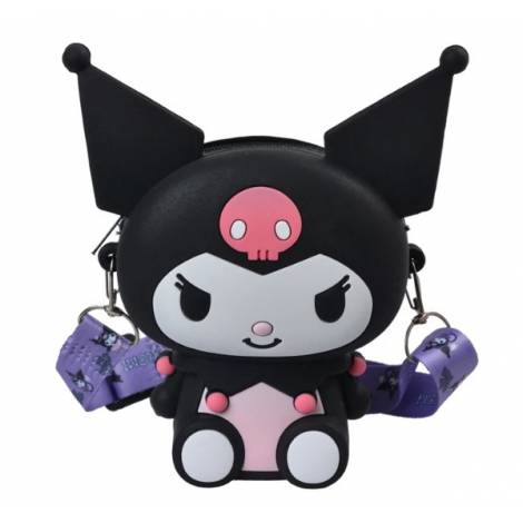Τσάντα ΄Sanrio Hello Kitty Kuromi από σιλικόνη Crossbody Bag 13x15  εκατοστά 6129647