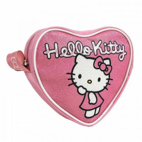 Τσαντάκι Ώμου 14εκ σε σχήμα Καρδιάς HELLO KITTY