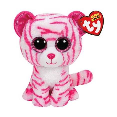 TY Beanie Boos Asia Χνουδωτό Τιγράκι Λευκό 15εκ