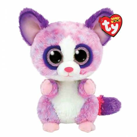 TY Beanie Boos Becca Χνουδωτό Γαλάγος Μωρό Ροζ 15εκ