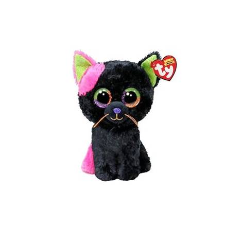 TY BEANIE BOOS ΛΟΥΤΡΙΝΟ: LICORICE ΧΝΟΥΔΩΤΗ ΜΑΥΡΗ ΓΑΤΑ 15 ΕΚ.