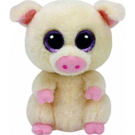 TY Beanie Boos - Piggley Pig Plush Toy (15cm) (1607-37200)