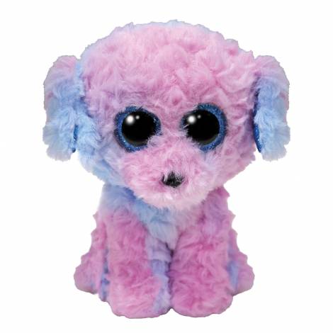 TY Beanie Boos Χνουδωτό Σκυλάκι Πούντελ Ροζ 15εκ