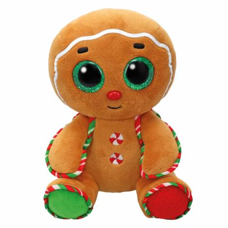 TY Beanie Boos Χνουδωτό Χριστουγεννιάτικο Μπισκοτάκι Καφέ 15εκ
