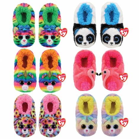 TY Fashion Χνουδωτό Παντοφλάκια σε Διάφορα Σχέδια