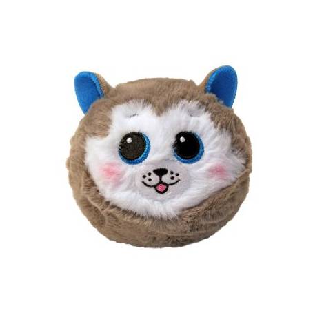 TY ΧΝΟΥΔΩΤΟ ΜΠΑΛΑΚΙ BEANIE BOUNCERS: SLUSH ΧΑΣΚΙ ΓΚΡΙ