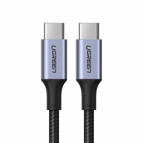Ugreen Καλώδιο Φόρτισης Type-C σε Type-C 100W 5A PD QC FCP 480 Mbps 1m Γκρι 70427 US316