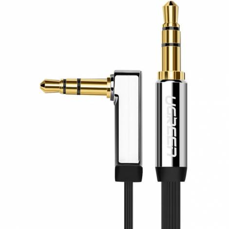 Ugreen Καλώδιο Ήχου 3.5mm male - 3.5mm male Μαύρο 1m 10597