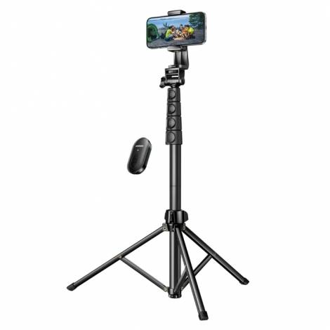 Ugreen Selfie Stick Τρίποδο Κινητού με Bluetooth Μαύρο LP680 15609
