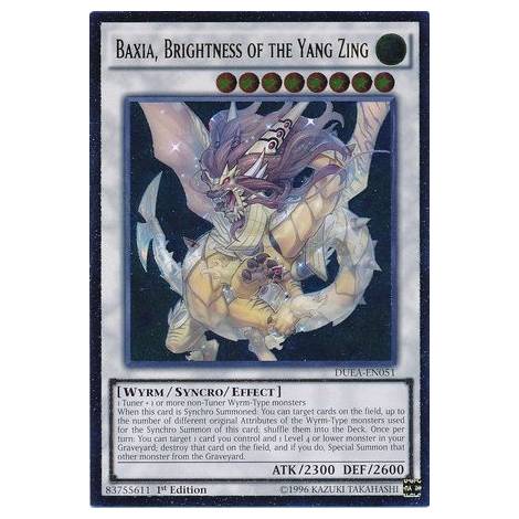 Ultimate Rare - Baxia, Brightness of the Yang Zing - DUEA-EN051 1st Edition