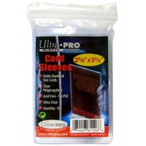 Ultra Pro 100 Sleeves Clear