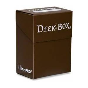Ultra Pro Deck Box - Brown REM82556
