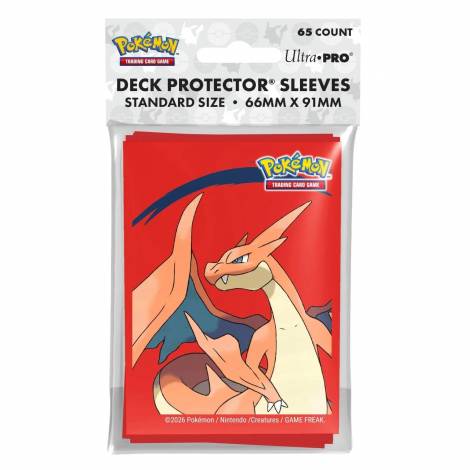 Ultra Pro Deck Protector Sleeves 65ct - Pokemon: Mega Charizard Υ