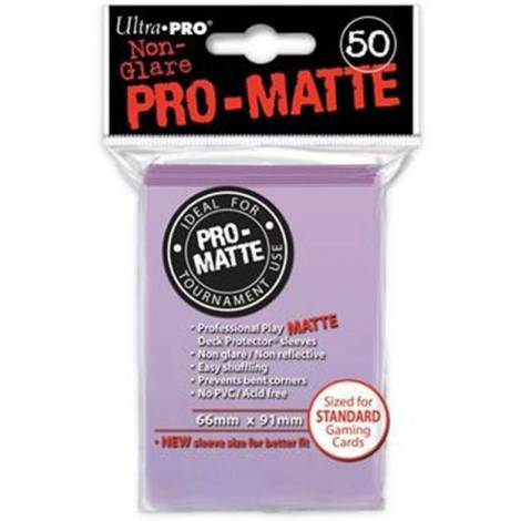 Ultra Pro Matte Standard 50 Sleeves Lilac (REM84504)