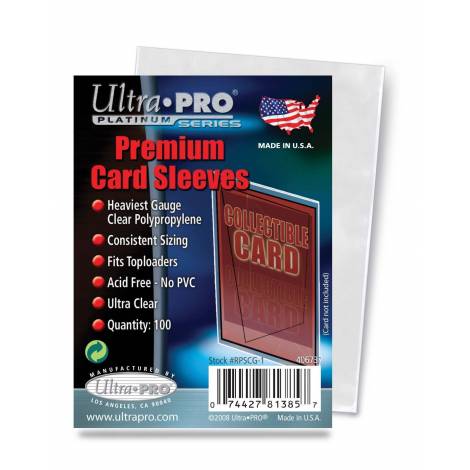 Ultra Pro PREMIUM CARD SLEEVES (REM81385)