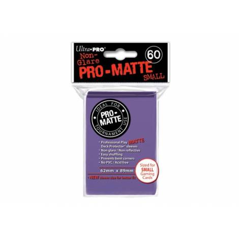 Ultra Pro - Pro Matte Purple Small 60 Sleeves (REM84269)