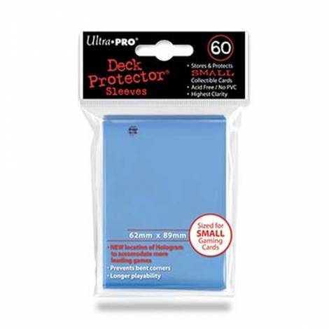 Ultra Pro -  Small 60 Sleeves Light Blue (REM82972)