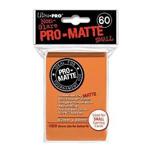 Ultra Pro - Pro Matte Small 60 Sleeves Orange (REM84266)