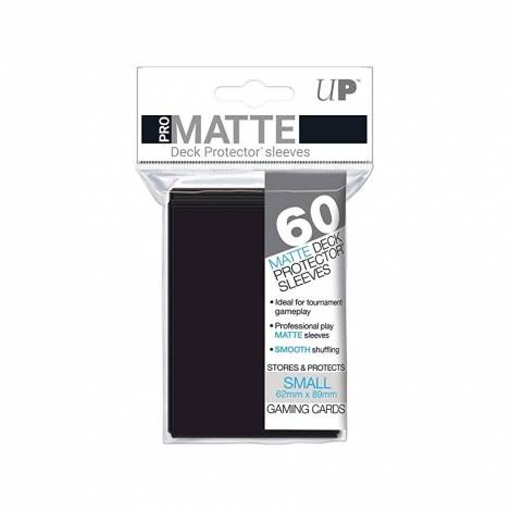 Ultra Pro - Pro Matte Small Sleeves 60 Pack Black (REM84021)