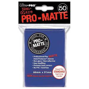 Ultra Pro - Pro Matte Standard 50 Sleeves Blue  REM82653