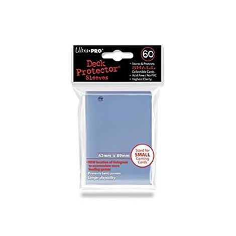 Ultra Pro - Small 60 Sleeves Clear (REM82962)