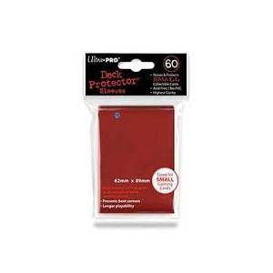 Ultra Pro - Small 60 Sleeves Red (REM82967)