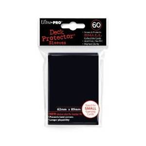Ultra Pro - Small 60 Sleeves Solid Black (REM82964)